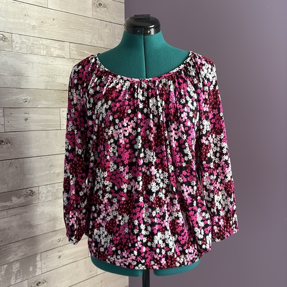 MICHAEL KORS Floral Patterned Blouse - Picture 1 of 7